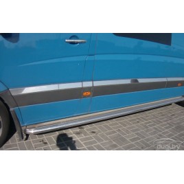 Молдинг дверной (нерж.) для Crafter (короткая база).